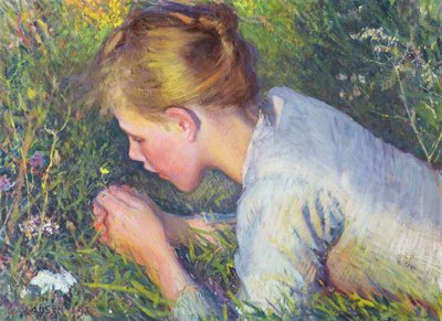 The Little Flowers of the Field, 1895 by George Clausen